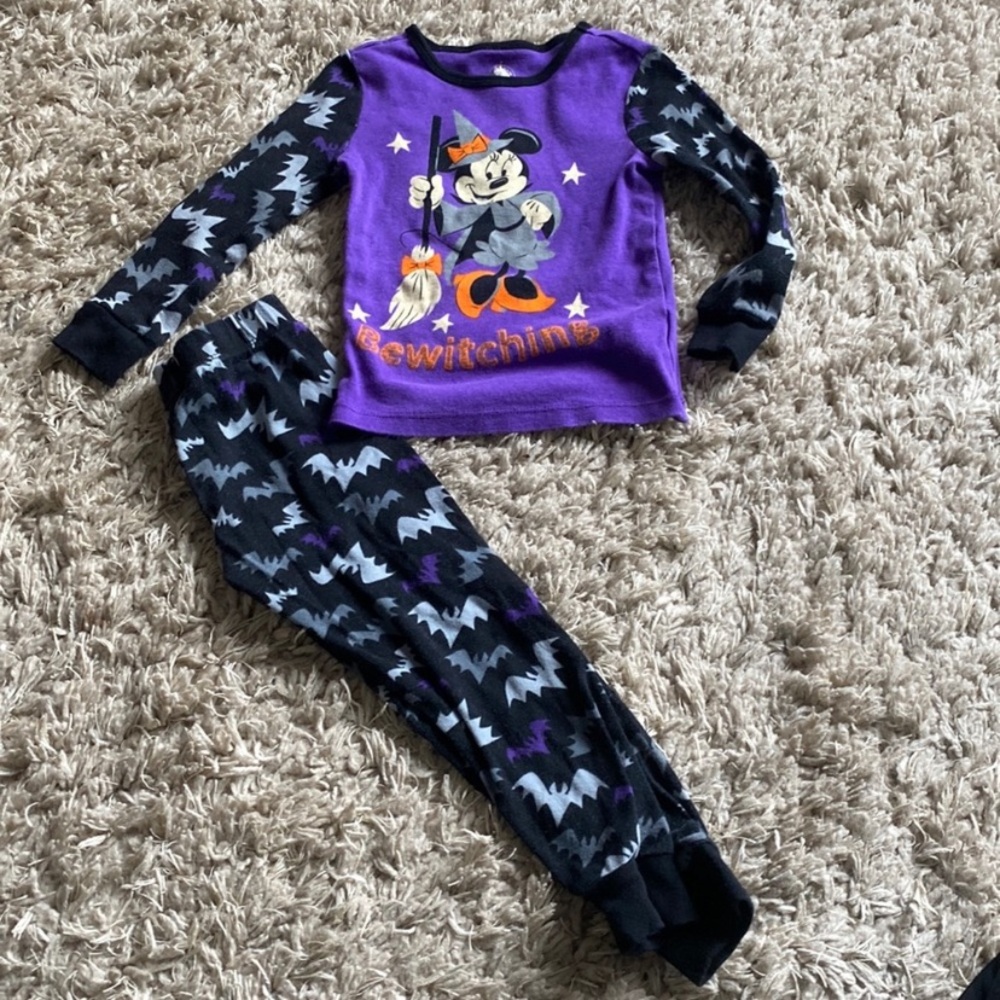 Minnie Mouse Halloween Pajamas